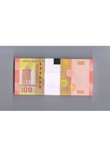 100 Pounds 1 Deste Yabancı Kağıt Para Çil 100 Adet Koleksiyon
