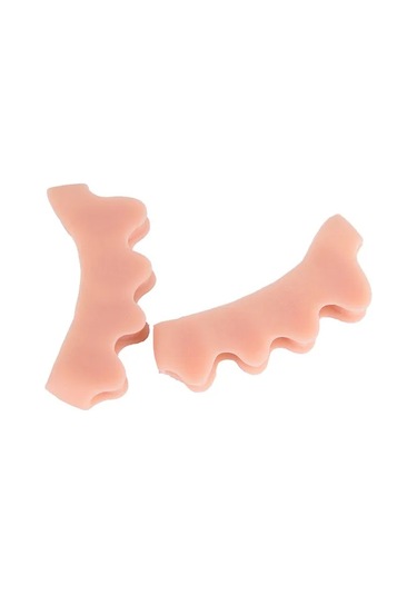 2 Adet 1 Çift Silikon Ayak Ayırıcı Bunion Düzeltici Çekiç Ayak Düzeltici Yumuşak Silikon Malzeme İçin Ayak Ayırma Ayak Bakımı Aracı Açık Yeşil