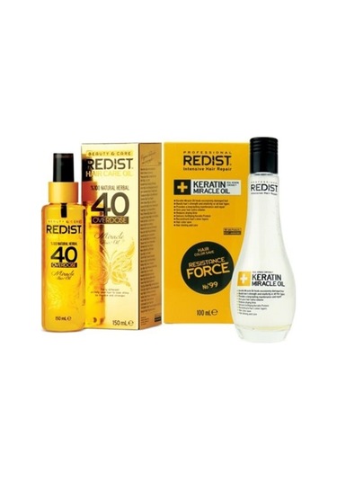 Redist 40 Overdose Saç Bakım Yağı 150 ML + Redist Keratin Oil Keratin Yağı 100 ML
