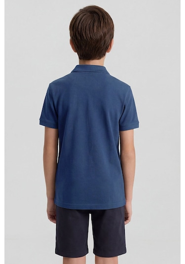 Tommy Life Parlament Polo Yaka Standart Fit Basic Unisex T-shirt - 11330