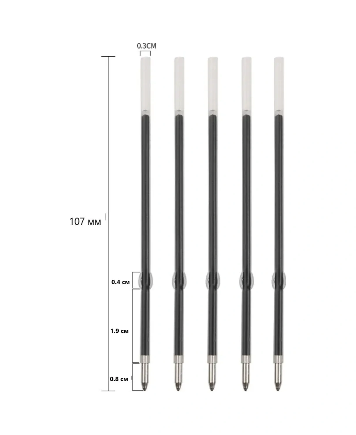 Ihana Otomatik Kalemler İçin Yaylı Kulakçıklı Çubuklar, 107 Mm, 10 Adet. 322982605