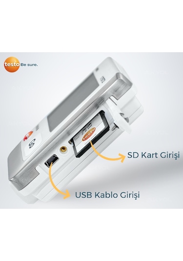 Testo 176t2 Çift Kanallı Sıcaklık Datalogger Seti