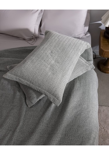 Madame Coco Feolette Çift Kişilik Yatak Örtüsü - Mint Yeşili Yeşil