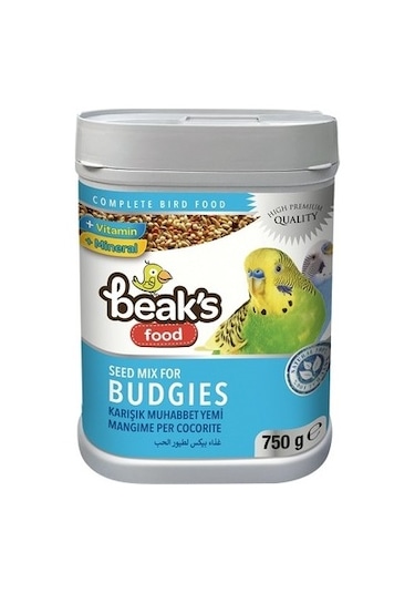Beaks Karışık Muhabbet Kuşu Yemi 750 G