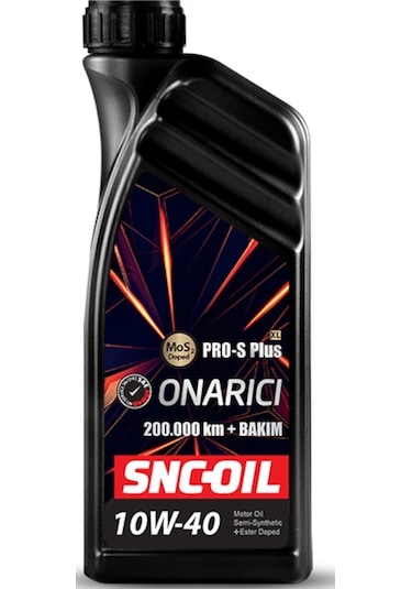 Snc Oil 200.000 + Bakım Pro-S Plus Xl Onarıcı 10W-40 Yarı Sentetik Motor Yağı 1 L