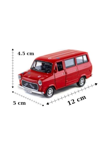 Metal Çek Bırak Çiçek Abbas Minibüs 1/36 Ölçek Diğer