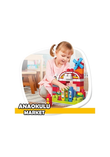 Fisher Price Mega Bloks Müzikli Çiftik Oyun Seti 1+ Yaş Ses  Gct50