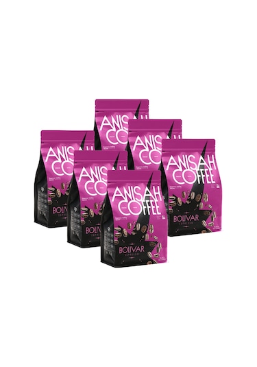 Anisah Bolivar Espresso Çekirdek Kahve 6 x 1 KG