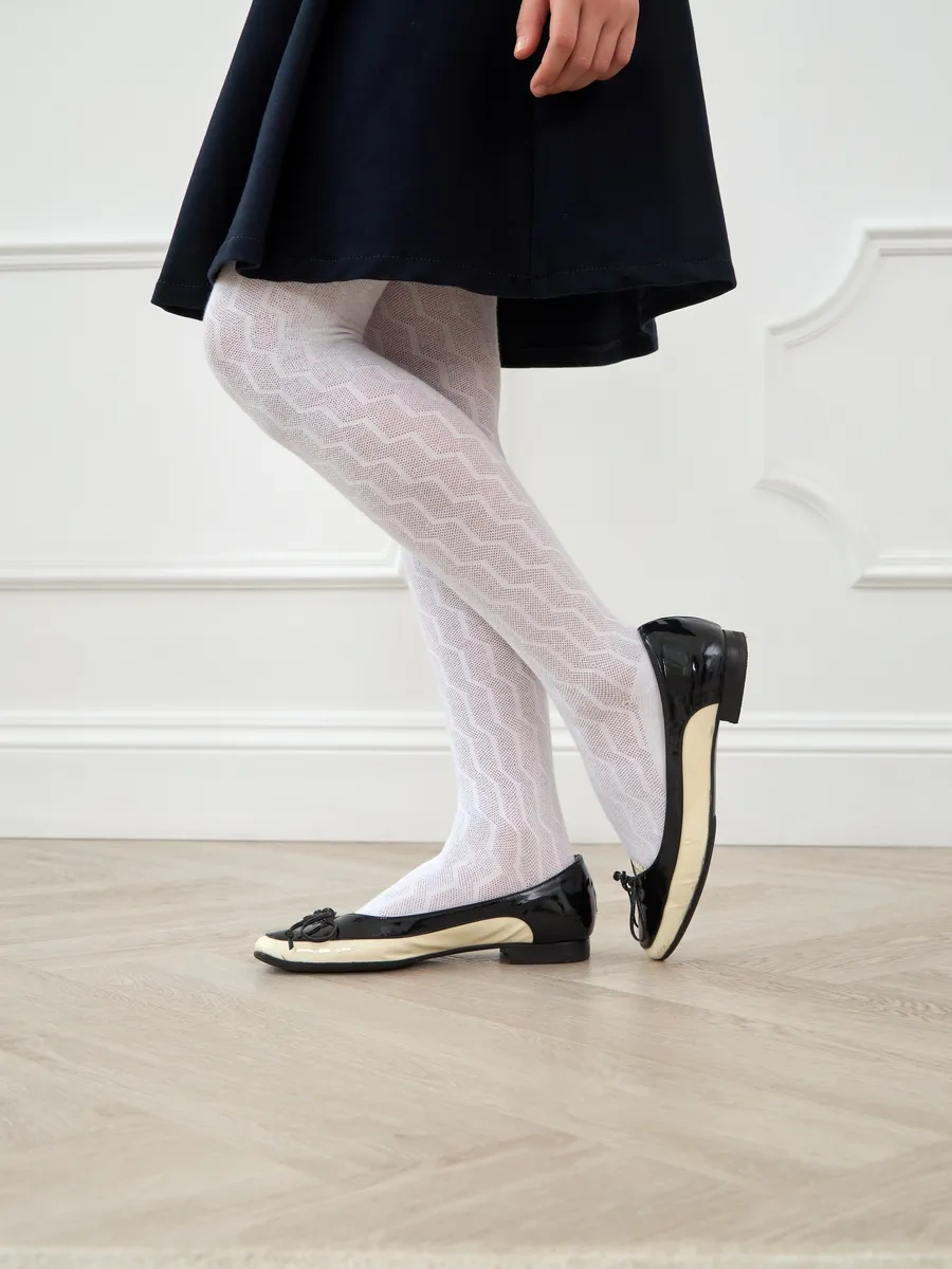 John Jeniford İskola Kadın Pamuklu Taytları 2'li Paket - Beyaz 462185349 Beyaz