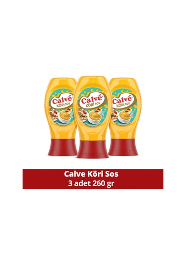 Köri Sos 260 Gr X 3 Adet