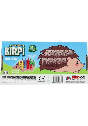 Wooden Kirpi Bultak