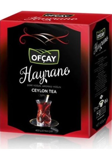 Ofçay Hayrane Siyah Dökme Çay 400 G