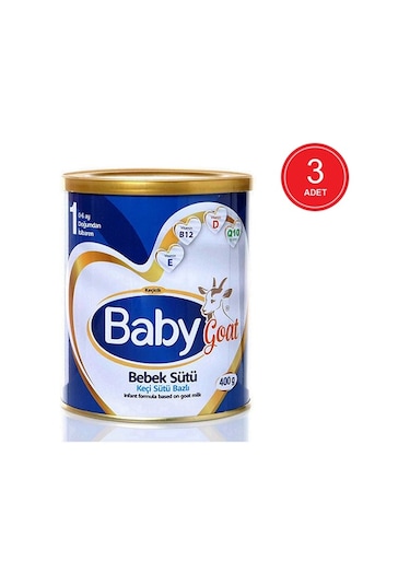 Baby Goat 1 Bebek Sütü 400 G 3 Adet