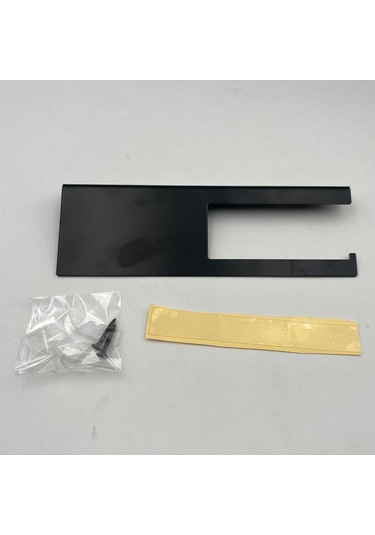 Suntek Banyo Oteli Için Raflı Kompakt Tuvalet Kağıdı Tutucusu Siyah