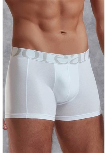 Erkek Modal Normal Paça Boxer 1777p Beyaz