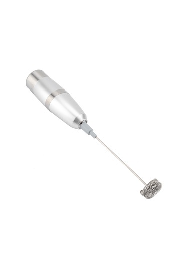 Hangfox El Tipi Paslanmaz Çelik Elektrikli Süt Köpürtücü - Hızlı Köpürme Ve Karıştırma, Ayrışabilir Uçlar, Kafe Ve Ev Kullanıma Uygun Pil Dahil Değil Diğer