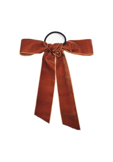 My Topped Siyah Kadife Saç Bandı - Kadın Ve Kızlar İçin Kırmızı Şık Aksesuar Kırmızı