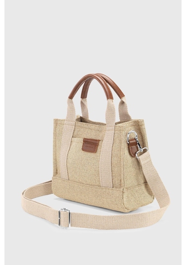 Housebags Kadın Kanvas Tote Bag 232 Lacivert