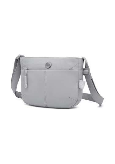 Smart Bags Mikro Poly Kumaş Postacı Kadın Çantası 3340 Gri