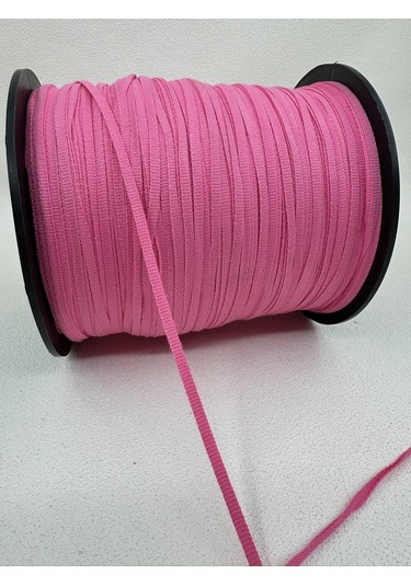 4 Mm Askılık Grogren Şerit 5 Metre - Pembe