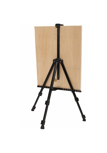 Taşınabilir Ayarlanabilir Metal Üçgen Şövale Tripod Çizim Standı