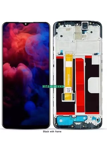 Oppo Uyumlu A9 2020 Lcd Ekran Dokunmatik Çıtalı