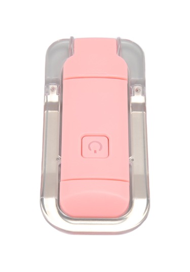 Klipsli Okuma Işığı 3 Renk Sıcaklığı 9 Kısma Modu Usb Şarj Güçlü Plastik Klipsli Kitap Işığı Diğer