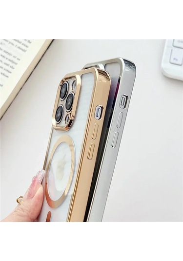 Crossboby Kordon Kaplama Telefon Kılıfı İphone 16e 16 15 14 13 Açık Gri