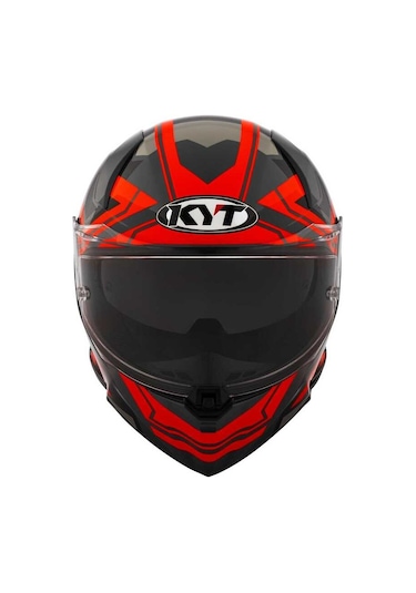 Kyt R2r Kapalı Kask Kırmızı - Siyah