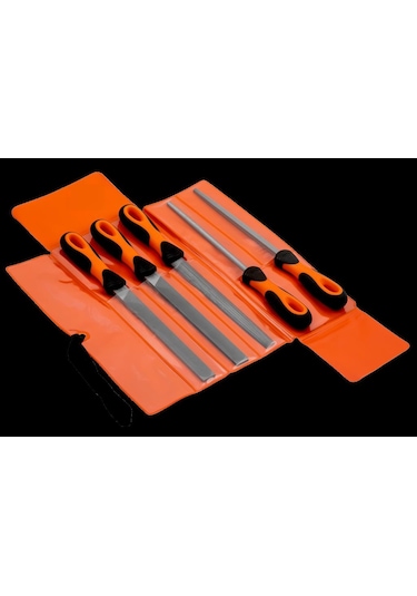 Bahco 5 Li Eğe Takımı Saplı 8''