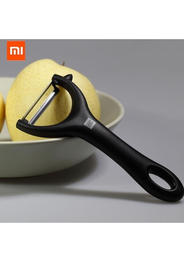 Jms Xiaomi Huohou Manuel Meyve Soyucu Mutfak Paslanmaz Çelik Soyucu Çok Fonksiyonlu Planya Aracı Hafif Güvenli Gıda Sınıfı Malzeme