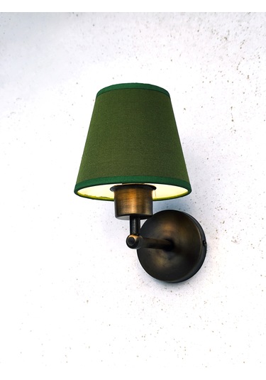 Shimmer Duvar Apliği Eskitme Gold Haki Başlıklı Haki