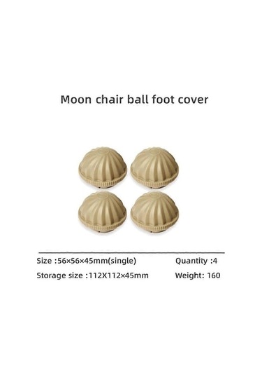 Bloomnest Açık Hava Katlanır Kamp Balıkçılık Sandalyesi Yl08/yl09/yl10 İçin - Altın-siyah Renkli Sandalye Ayak Kılıfı Altın - Siyah