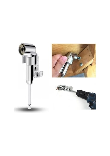 Köşe Ve Zor Alan İçin Pratik Matkap Ve Vidalama Adaptörü Aparatı Köşe Vidalama Aparatı Mandreni