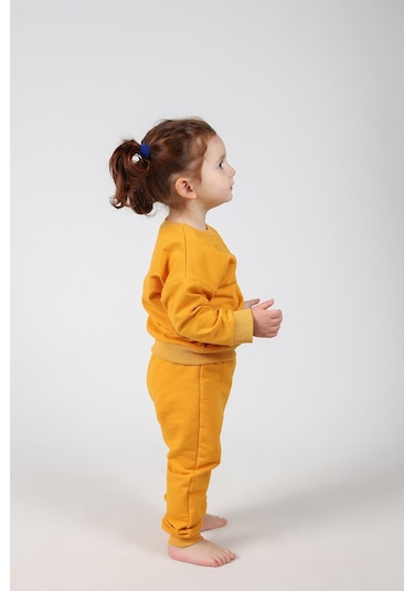 Babywom Basic Mevsimlik Eşofman Takımı- Hardal