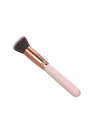 Moveevo Fondöten Fırçası Düz Üst Parlatma Fırçaları Yelpaze Kontur Pudra Fırçası Aydınlatıcı Allık Fırçası Makyaj Fırçaları