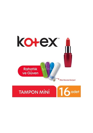 Kotex Tampon Mini 16'lı