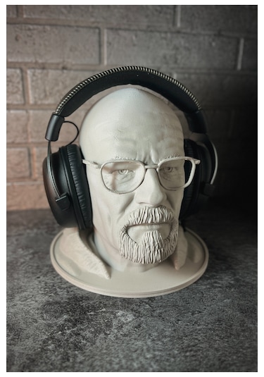 Kulaklık Standı - Walter White Büstü - Breaking Bad Temalı