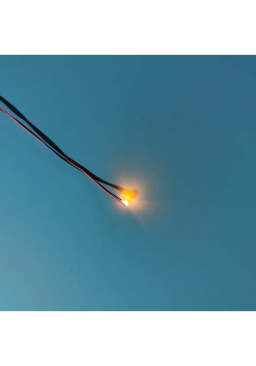 Xindoker Model Aydınlatma İçin 20 Adet 0805 Sarı Led, 0.34mm Tel, 30cm Uzunluk, Isı Dayanıklı, Mini Uygulamalar İçin Diğer