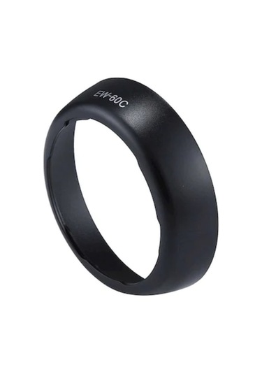 Canon EOS Rebel SL1 EF-S 18-55mm IS STM Kit- T3i-T4i-T4i Body için EW-60C Düz Parasoley