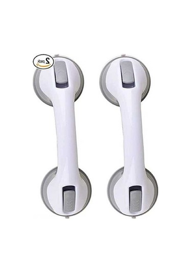 Fortunelane 2 Adet Süper Grip Duş Tutucusu, Güçlü Çubuk, Banyo/kullanım, Kayma Önleyici, Kolay Kurulum Diğer