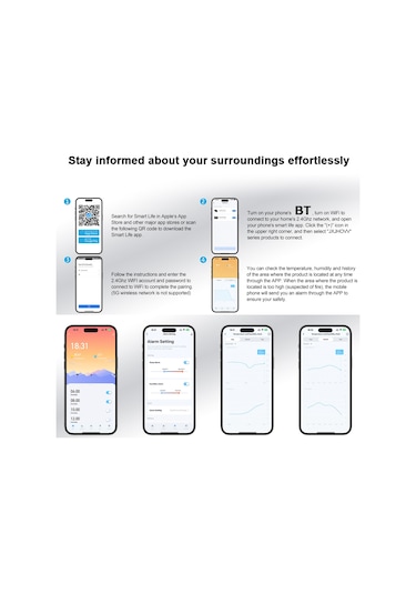 Tuya Wifi Masaüstü Saat Takvim Akıllı Termometre Higrometre Dijital Led Ekran Desteği Wıfı Otomatik Kalibrasyon/4 Seviyeli Ayarlanabilir Parlaklık/app Uzaktan Görüntüleme/yüksek Sıcaklık Uya Tuya Wifi Masaüstü Saat Takvim Akıllı Termometre Higrometre Dijital Led Ekran Desteği Wıfı Otomatik Kalibrasyon/4 Seviyeli Ayarlanabilir Parlaklık/app Uzaktan Görüntüleme/yüksek Sıcaklık Uya