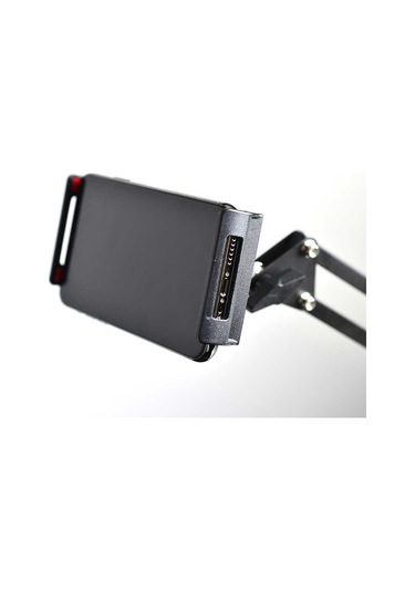 Masaüstü Ev Ofis Telefon Tablet Tutucu 360 Dönen Ayarlanır 2'li Teleskopik Uzun 73 Boyun Dizaynı