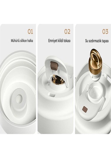 Skycity 500ml Seramik Termos Bardak: Sıcak/sojuk Saklama, Damlacık Önleme, Dışarda, Ofiste Ve Seyahatte Kullanım İçin Taşınabilir Kupa Beyaz