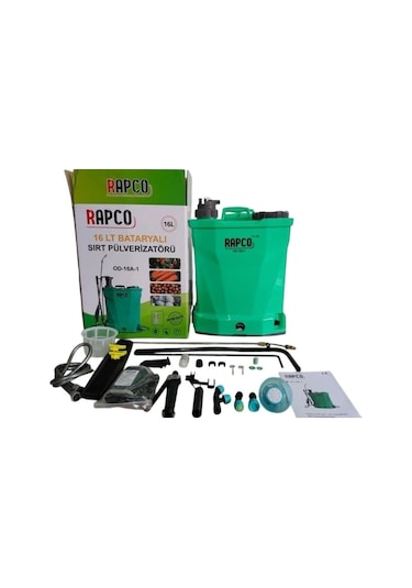 Rapco OD-16A-1 16 Litre Bataryalı Sırt Pülverizatörü