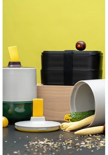 Smart Solutions Okul İçin Çocuklar Ve İşe Giderken Yanınıza Alınabilecek Öğle Yemeği Kutusu 1 L 152748626 Siyah