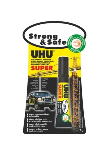 Uhu Süper Strong&Safe Güçlü Yapıştırıcı 7Gr.C