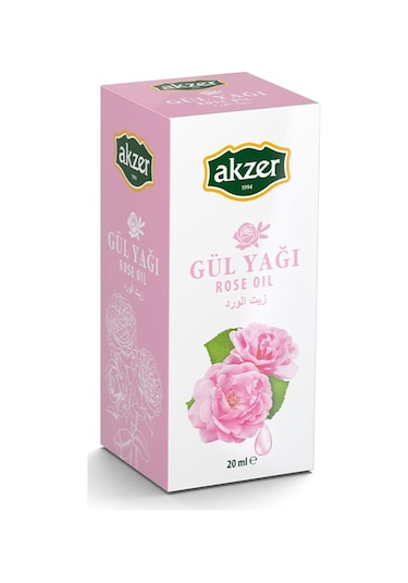 Akzer Gül Yağı 20 ML
