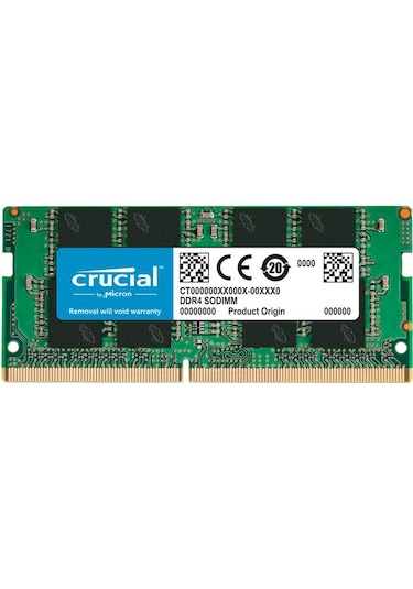 Crucial NTB CT16G4SFRA32A 16 GB DDR4 3200 MHz CL22 Notebook Ram