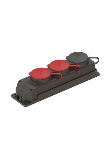 Ne-Ad 3x25A 2Ad 1x16A 1Ad Kauçuk Grup Priz Nead4011 N114556